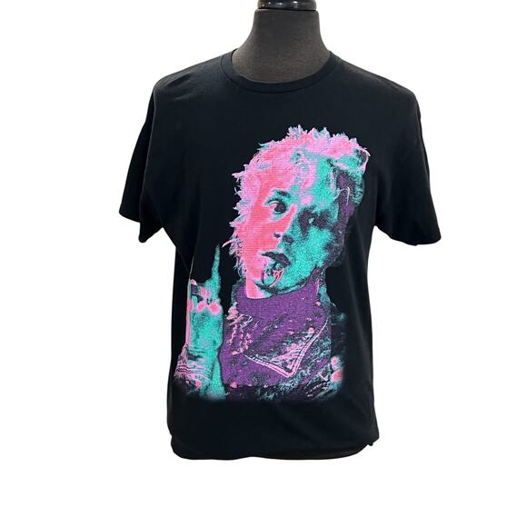 Machine Gun Kelly Mens Large Black Pink Mainstream Sellout Tour 2022 Concert Tee - Picture 1 of 7